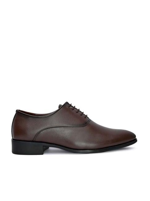 hydes n hues men's brown oxford shoes