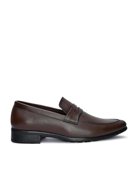 hydes n hues men's cognac formal loafers