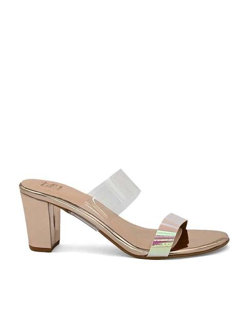 hydes n hues women's gold casual sandals