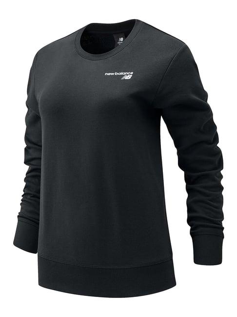 new balance black full sleeves sweatshirt