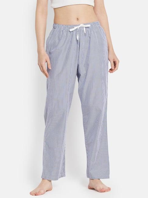 mettle blue striped pajamas