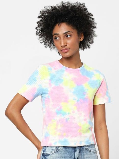 only multicolor crew t-shirt