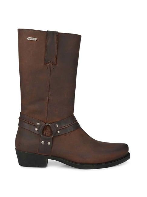 delize men's brown casual boots