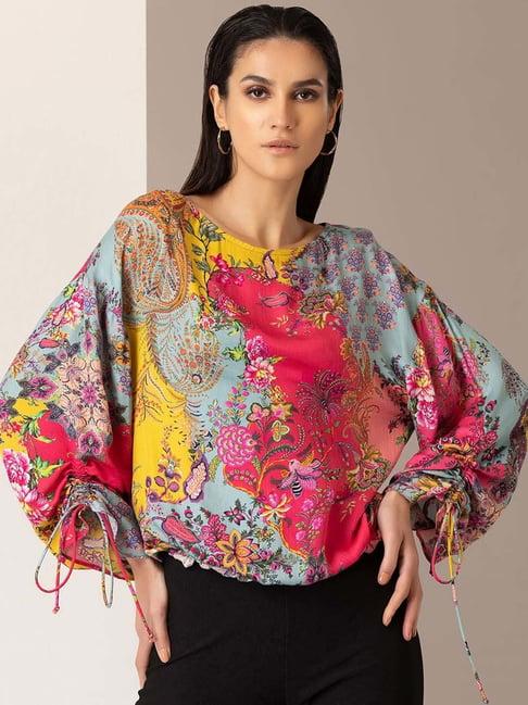 shaye multicolor printed top