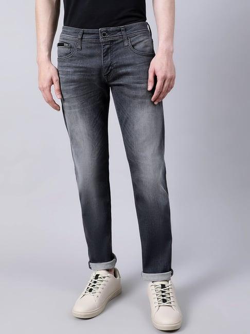 antony morato steel grey slim fit jeans