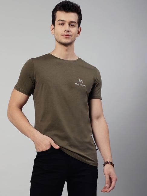 matinique olive regular fit t-shirt