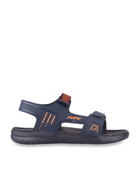 furo by red chief men's midnight navy floater sandals