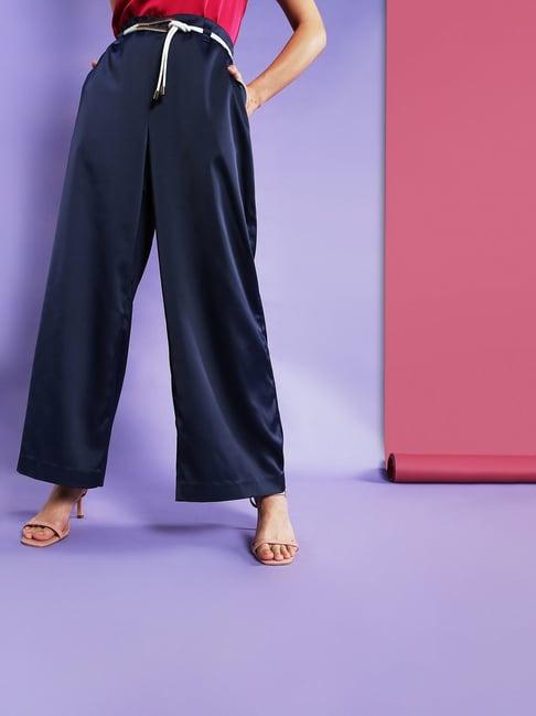 vero moda naval regular fit trouser - marquee collections