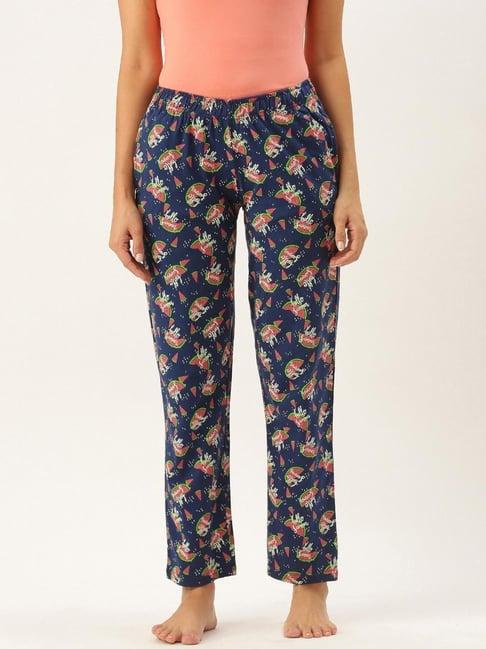 clt.s navy printed pajamas