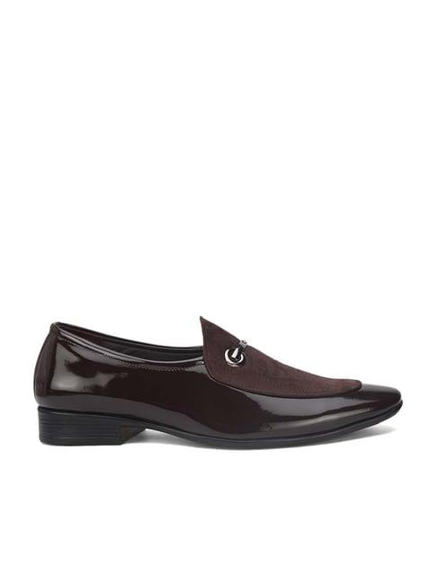 hydes n hues men's brown casual loafers