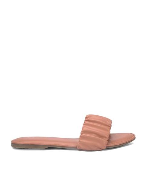 hydes n hues women's pink casual sandals