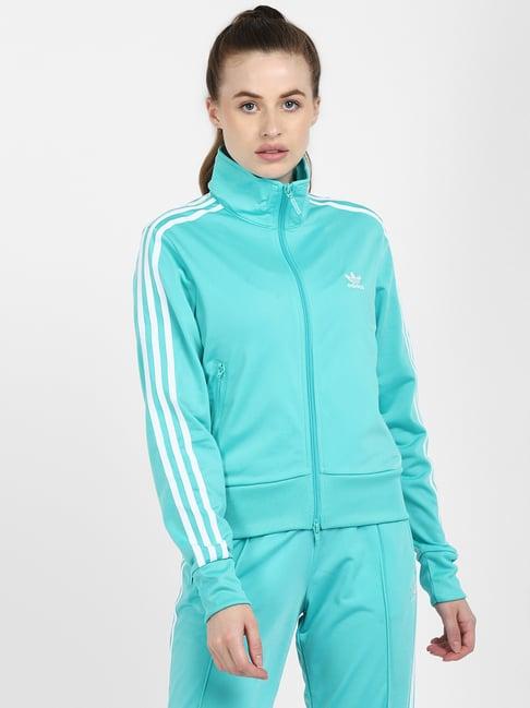 adidas originals turquoise firebird tt  pb jacket