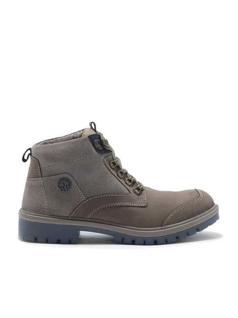 woodland men's khaki casual boots