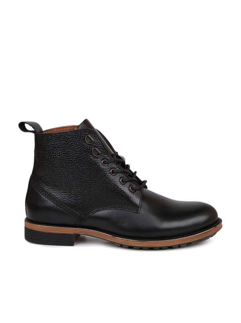 privo by inc.5 men's black casual boots