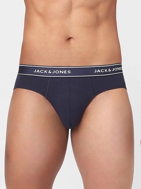 jack & jones navy  regular fit briefs