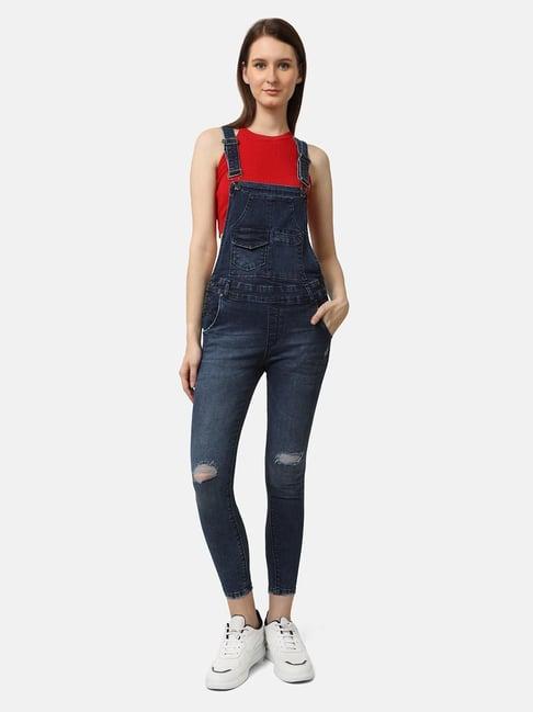 recap navy dungaree