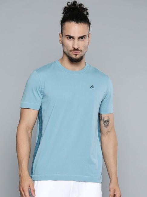 alcis blue slim fit t-shirts