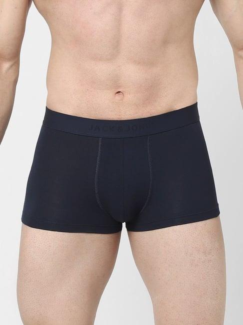 jack & jones navy regular fit trunks