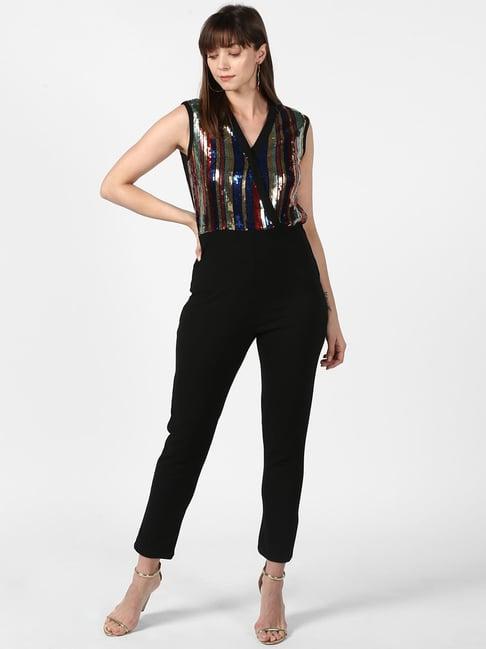 stylestone multicolor embellished jumpsuit