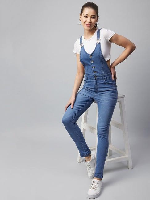 stylestone blue maxi dungaree