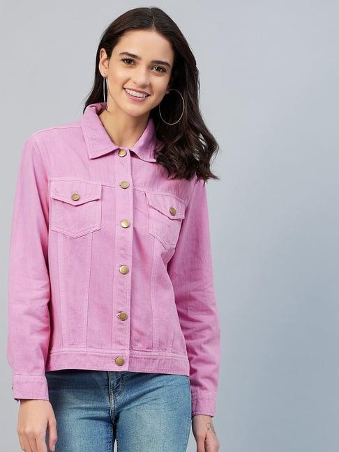 stylestone light pink regular fit jacket