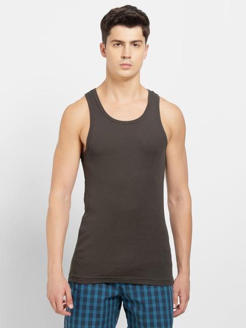 jockey dark olive comfort fit vest