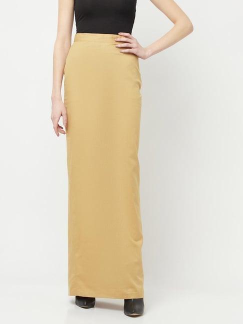 crimsoune club beige skirt