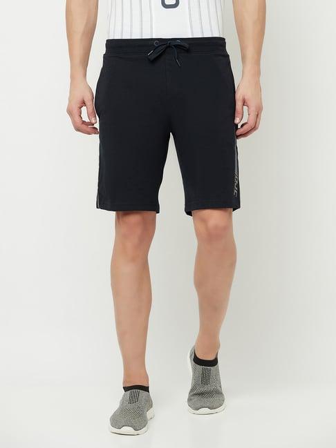 octave navy regular fit shorts