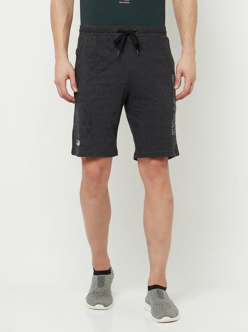 octave grey regular fit shorts