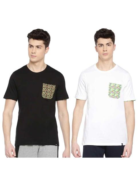 dollar mutlicolored regular fit printed t-shirt (pack of 2)