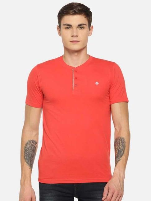 dollar red regular fit t-shirt