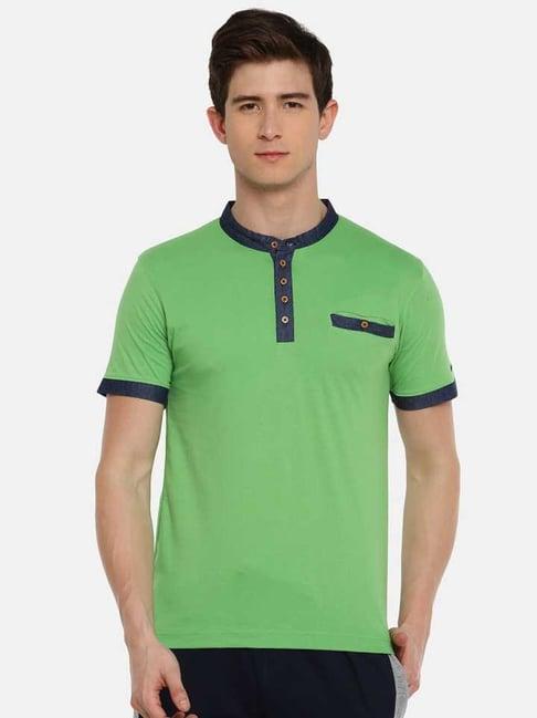 dollar green regular fit t-shirt