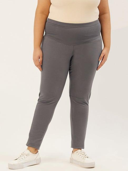 therebelinme grey high rise pants