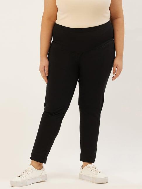 therebelinme black high rise pants