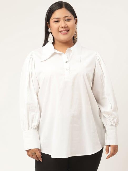 therebelinme white a-line top