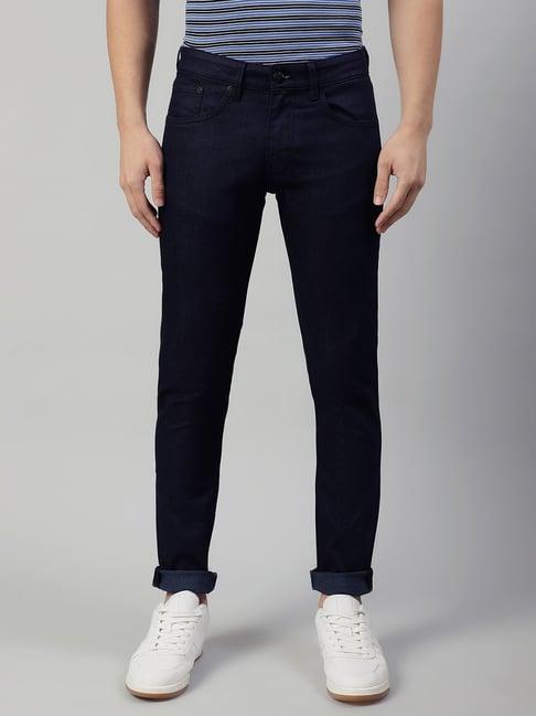 matinique dark blue regular fit jeans