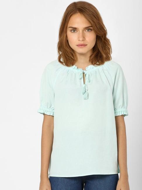 vero moda green top