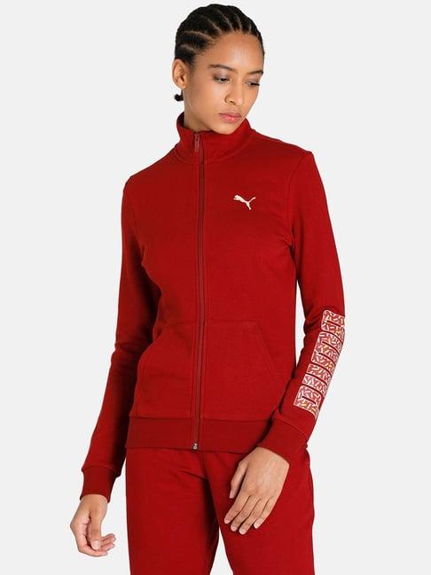 puma wmn graphic regular fit jacket