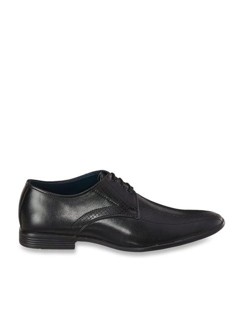 duke men's black derby shoes