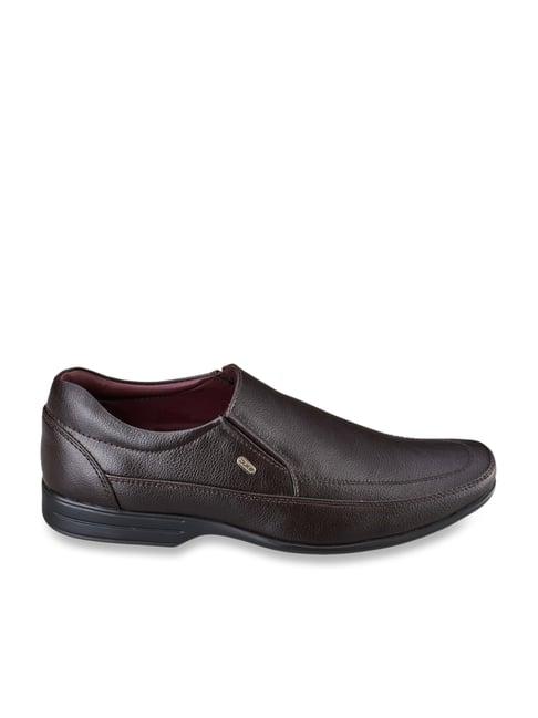 duke men's brown formal loafers