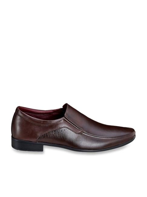 duke men's brown formal loafers