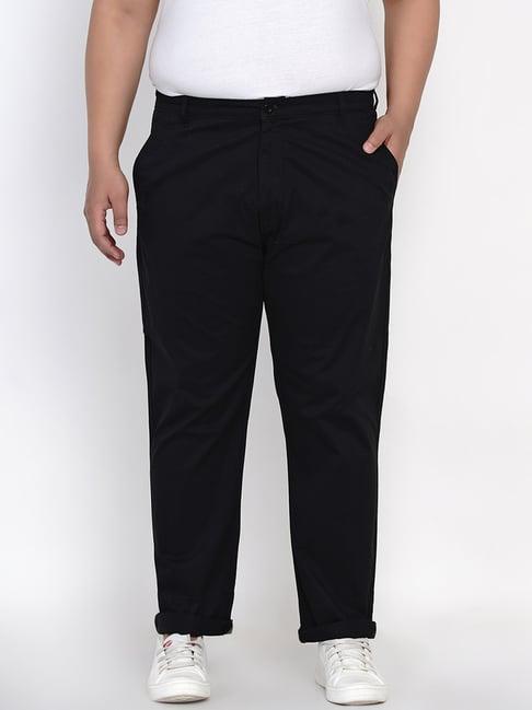 john pride black comfort fit chinos