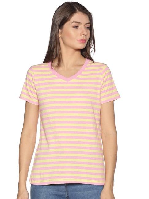 urgear multicolor striped t-shirt