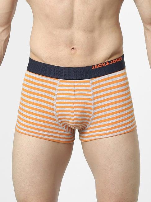 jack & jones exotic orange striped trunks