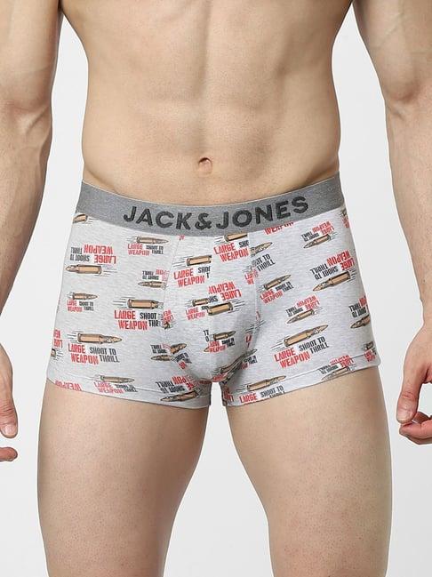 jack & jones nimbus cloud printed trunks