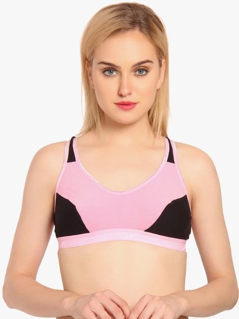 innocence pink sports bra