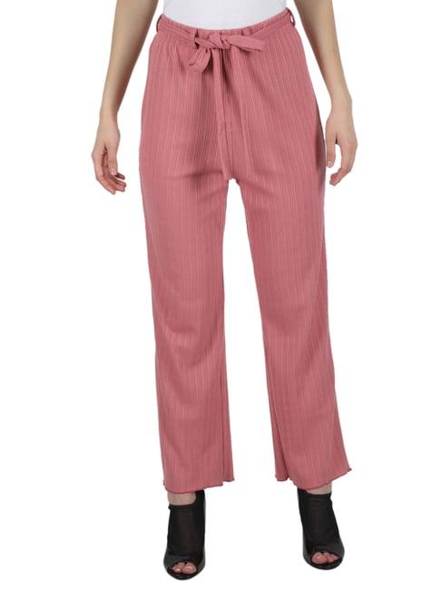 monte carlo pink striped pants