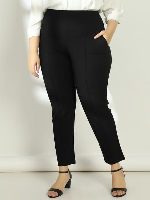 amydus black high rise pants