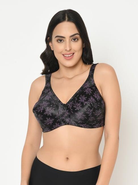 curvy love black wireless non padded everyday bra