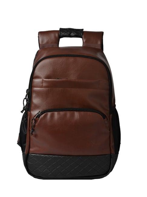 f gear luxur v2 27 ltrs brown medium backpack